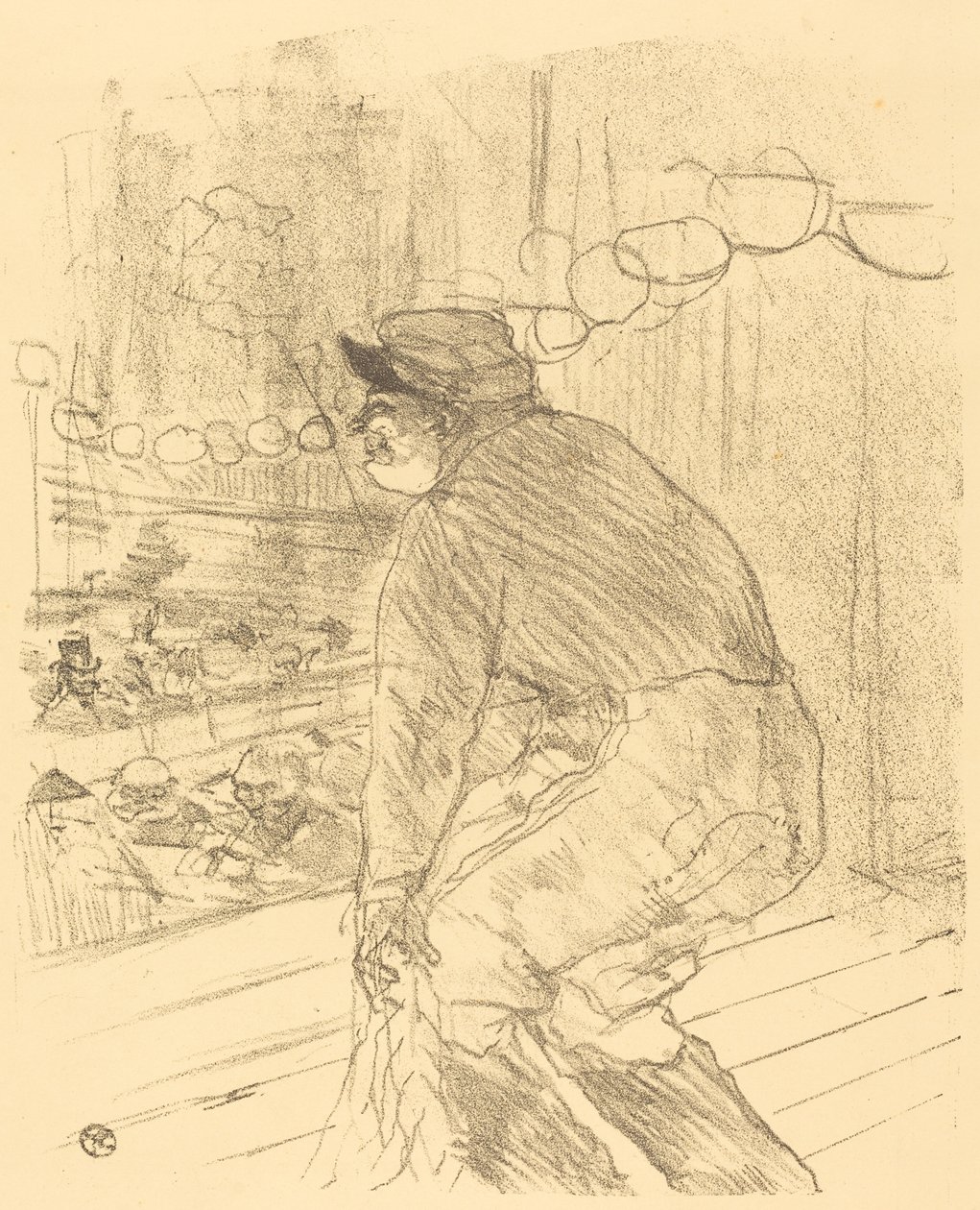 Polin, 1896. af Henri de Toulouse Lautrec