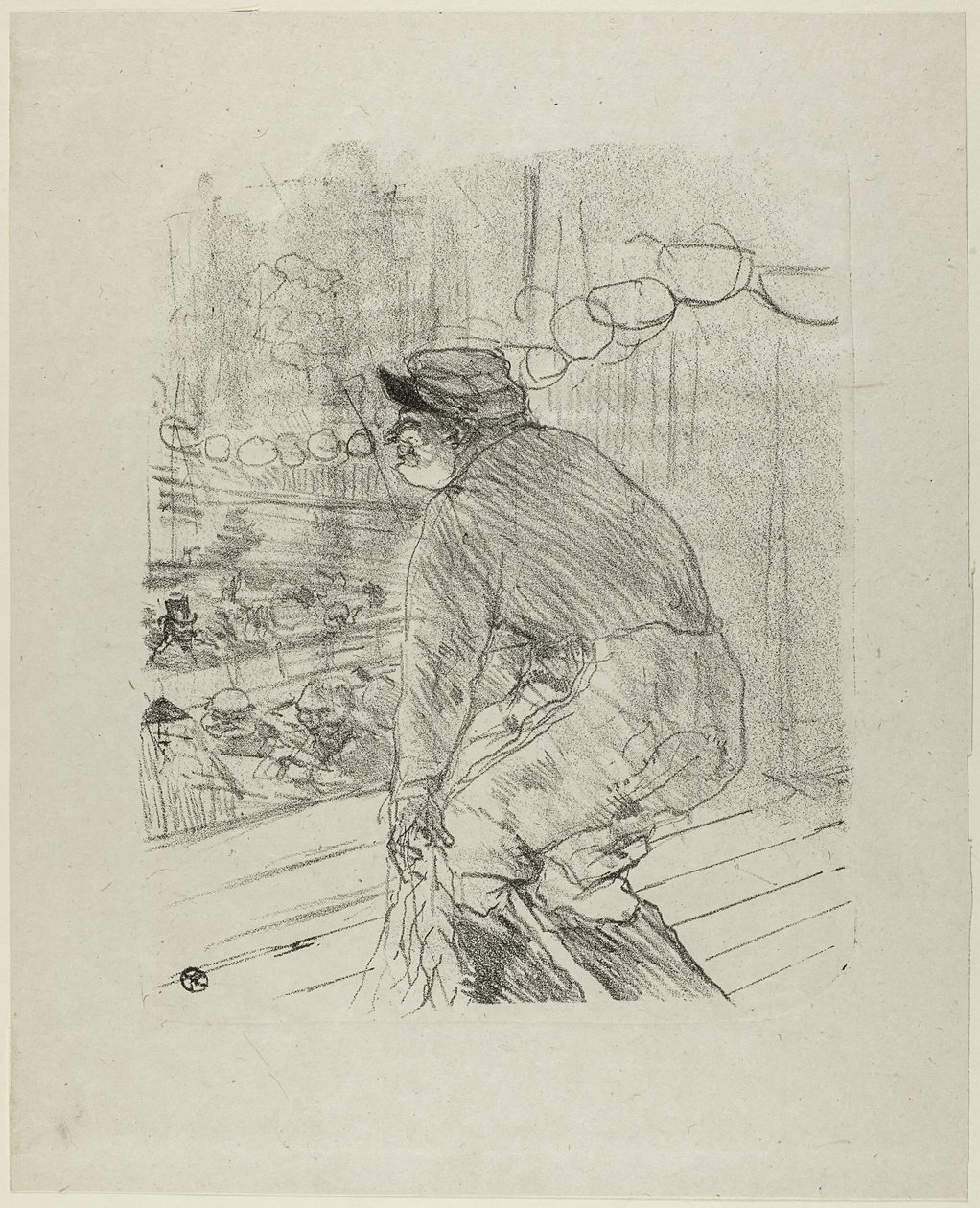 Polin, fra Treize Lithographies af Henri de Toulouse Lautrec