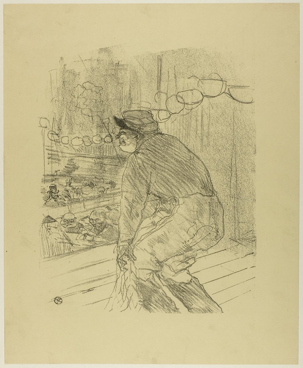 Polin, fra Treize Lithographies af Henri de Toulouse Lautrec