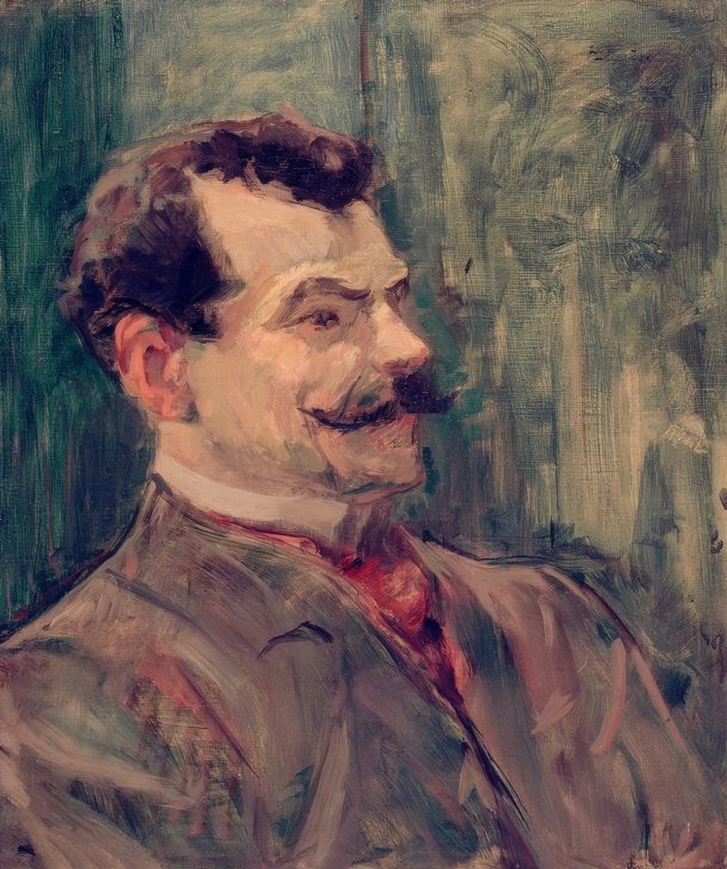 Portræt André Rivoire af Henri de Toulouse Lautrec