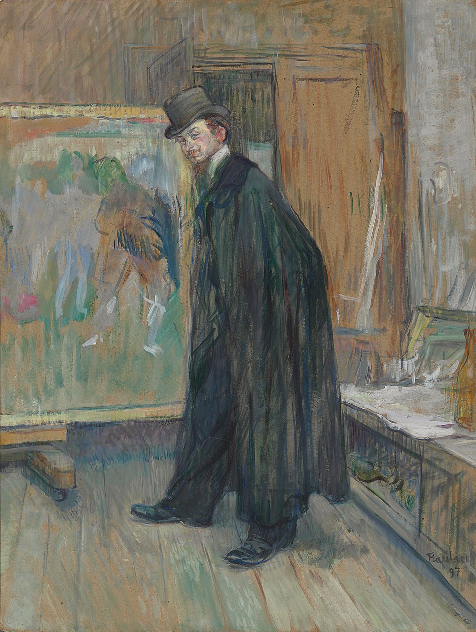 Portræt af Henri Nocq, 1897 af Henri de Toulouse Lautrec