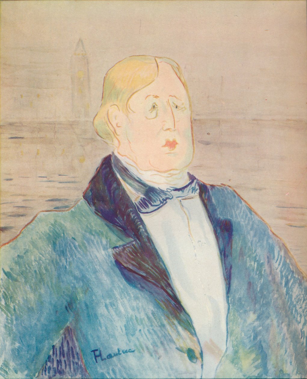 Portræt af Oscar Wilde, 1895 af Henri de Toulouse Lautrec