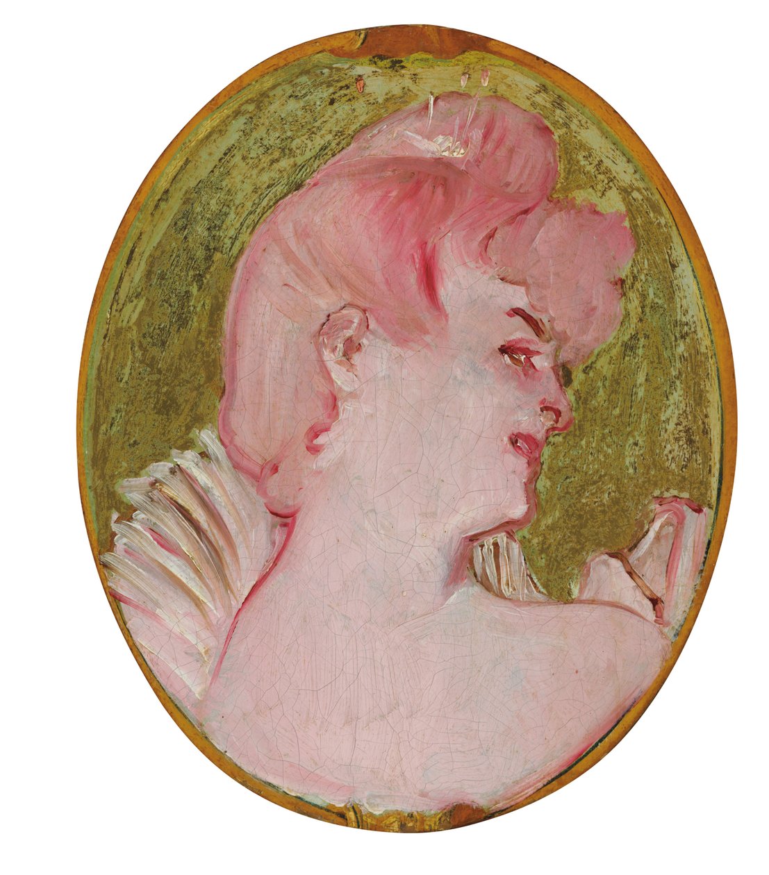 Portræt af en kvinde af Henri de Toulouse Lautrec