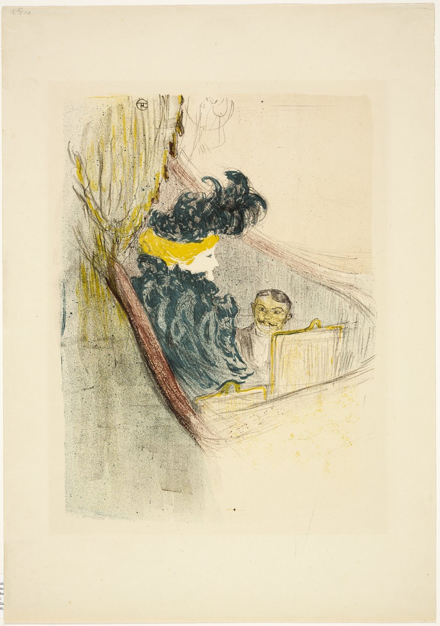 fyrstelig idyl af Henri de Toulouse Lautrec
