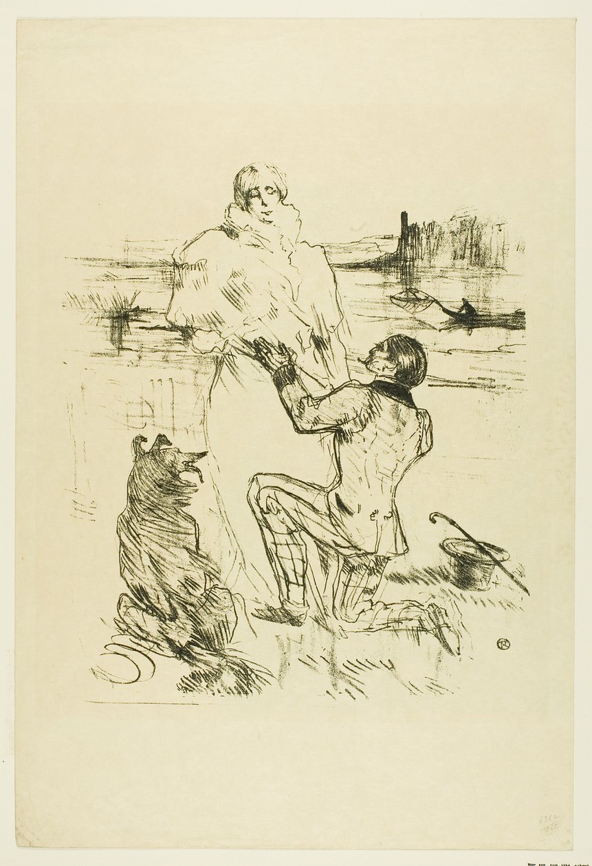 Forslag (første plade) af Henri de Toulouse Lautrec