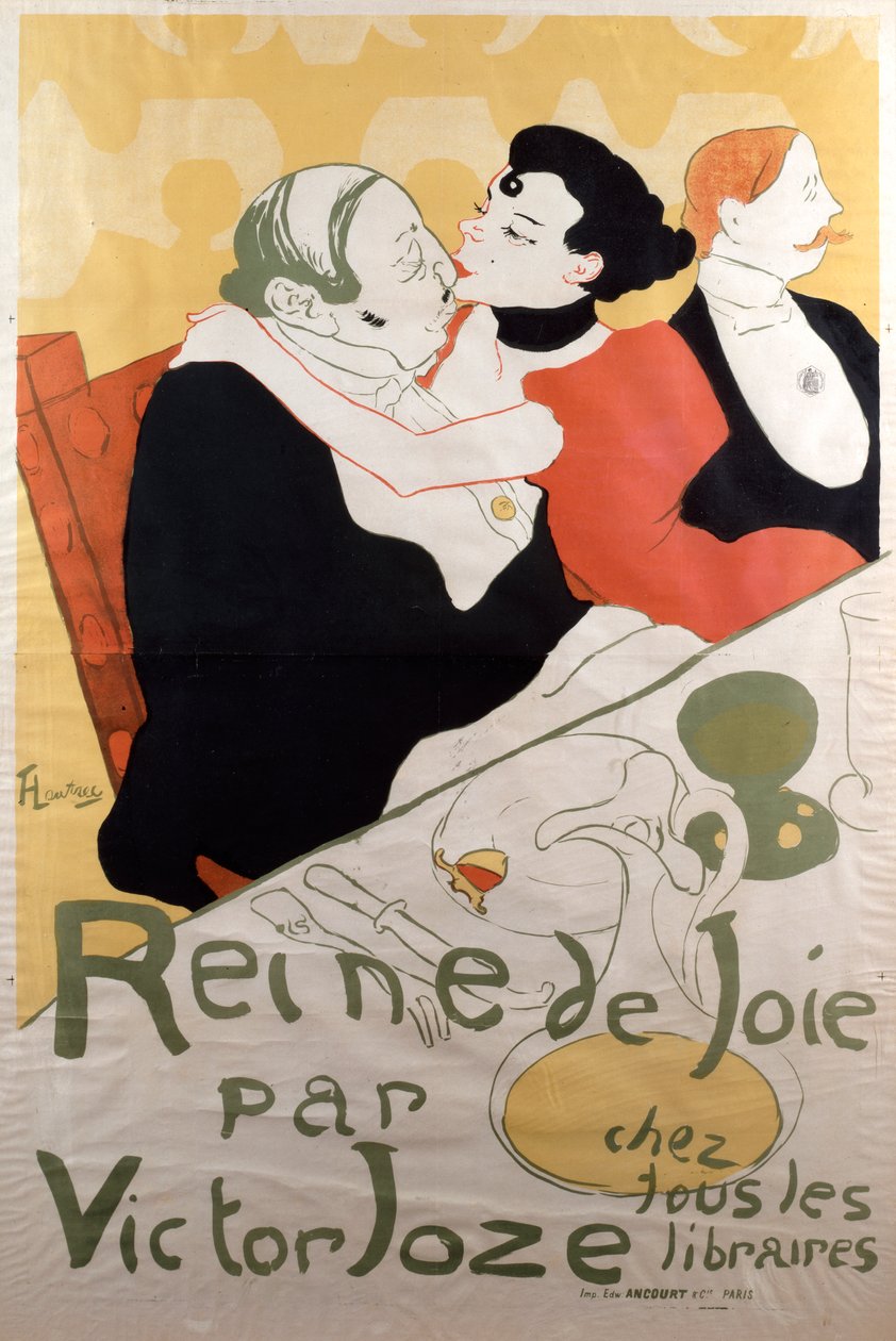 Pure de joie Glædens dronning, 1892 af Henri de Toulouse Lautrec
