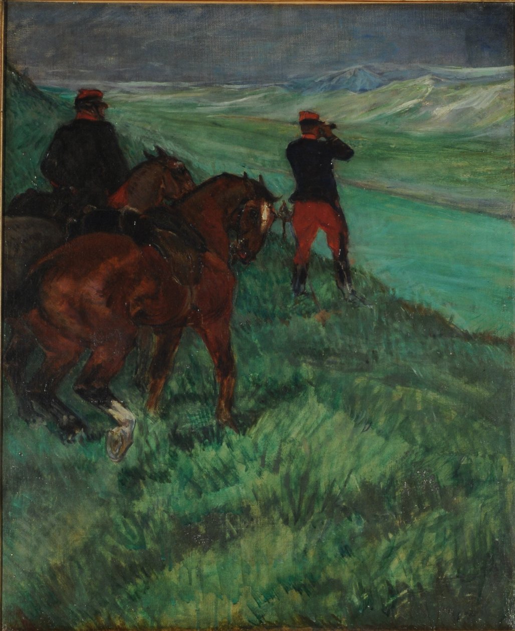 Reserveofficer af Henri de Toulouse Lautrec