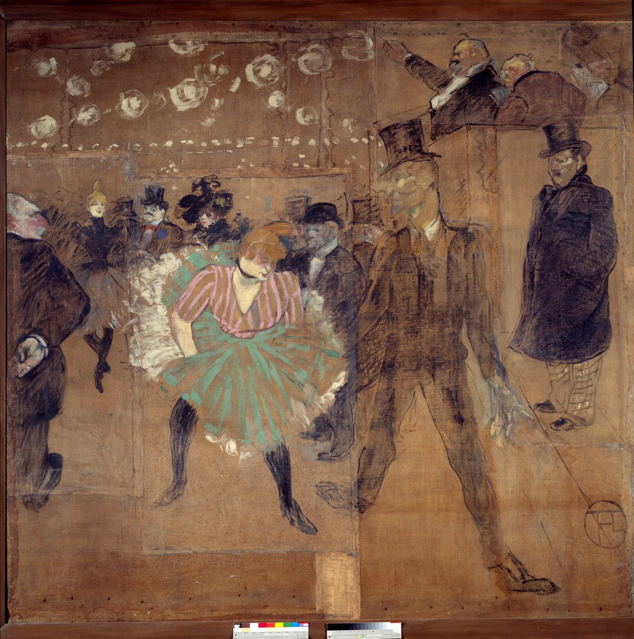 Tegn til Goulue-huset (Weber Louise dit La Goulue af Henri de Toulouse Lautrec