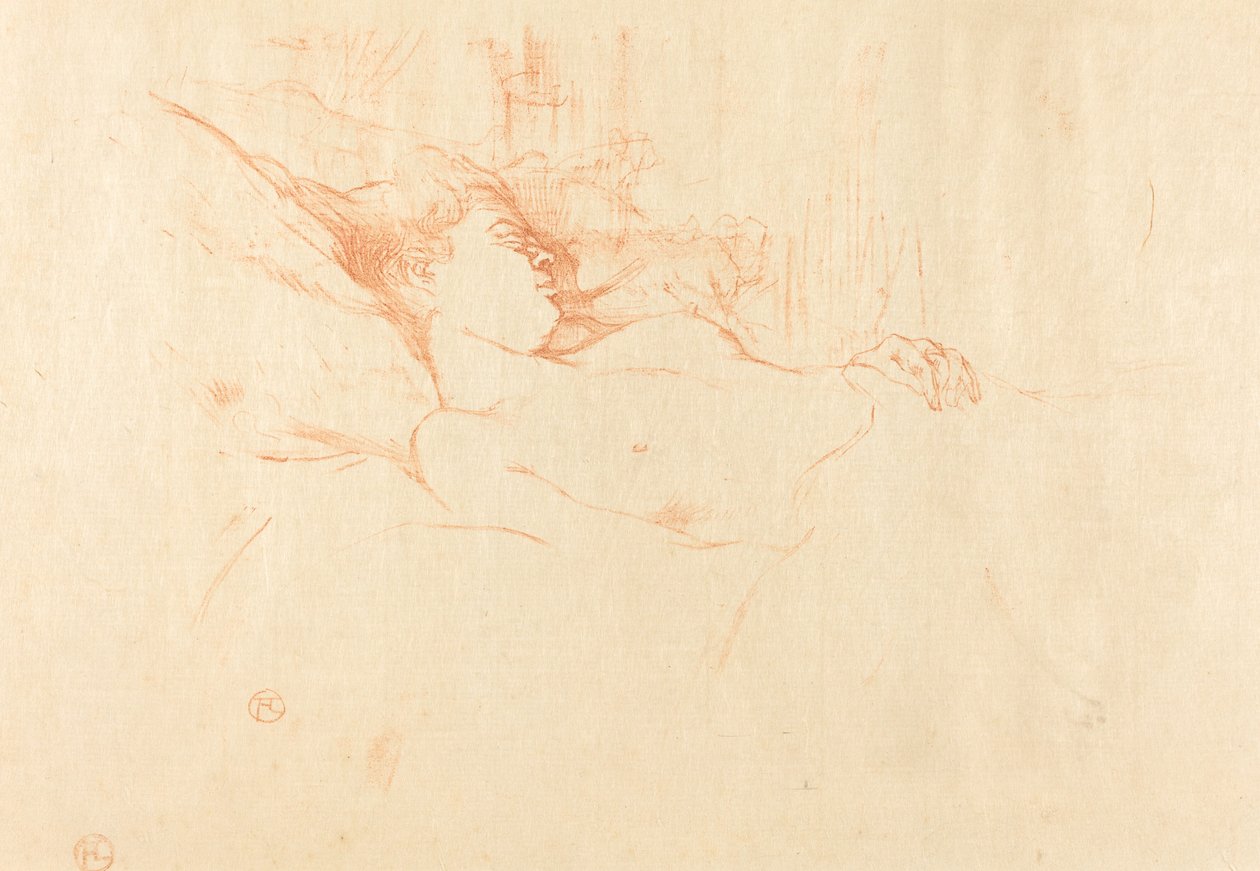 Søvn af Henri de Toulouse Lautrec