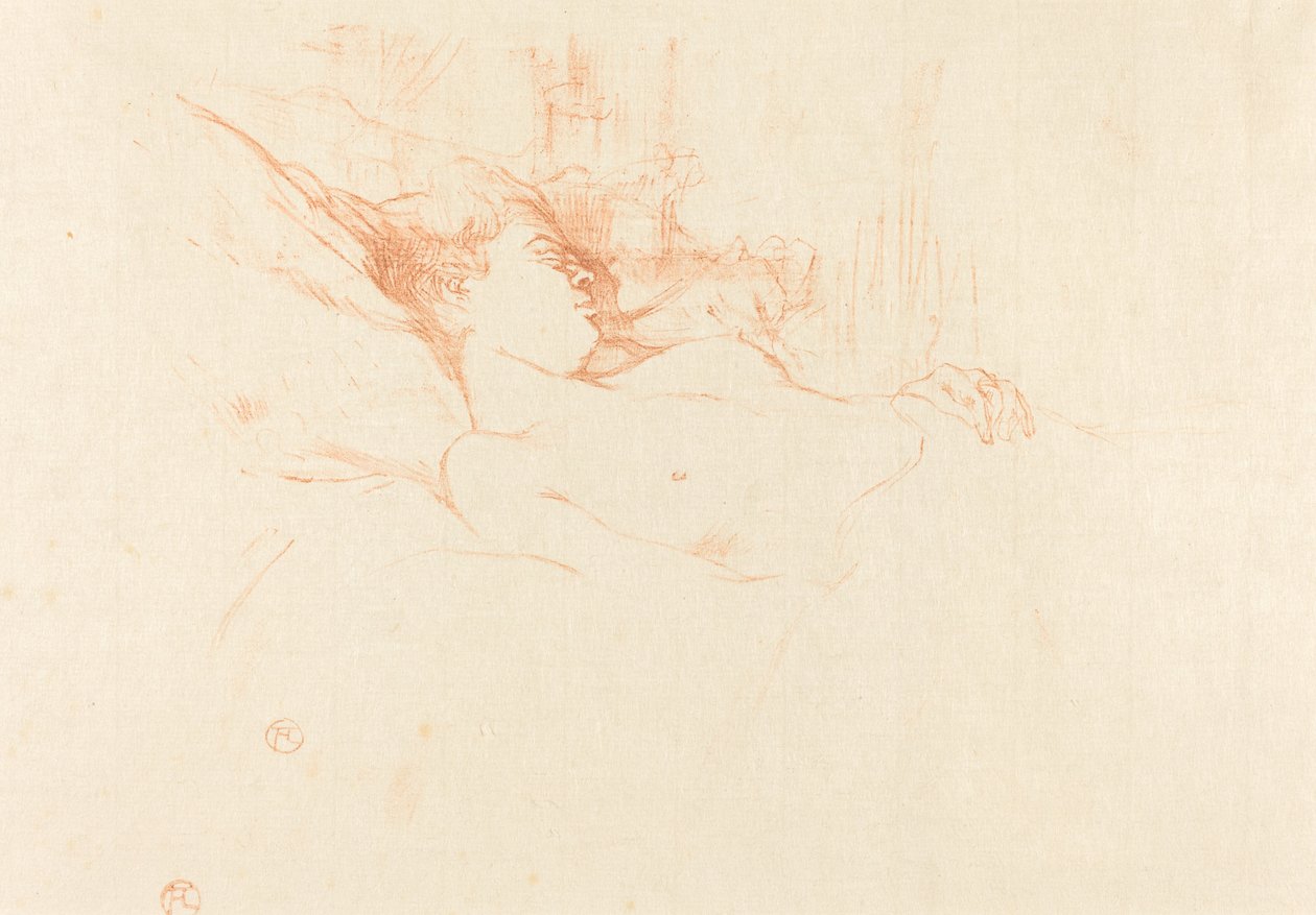 Søvn af Henri de Toulouse Lautrec