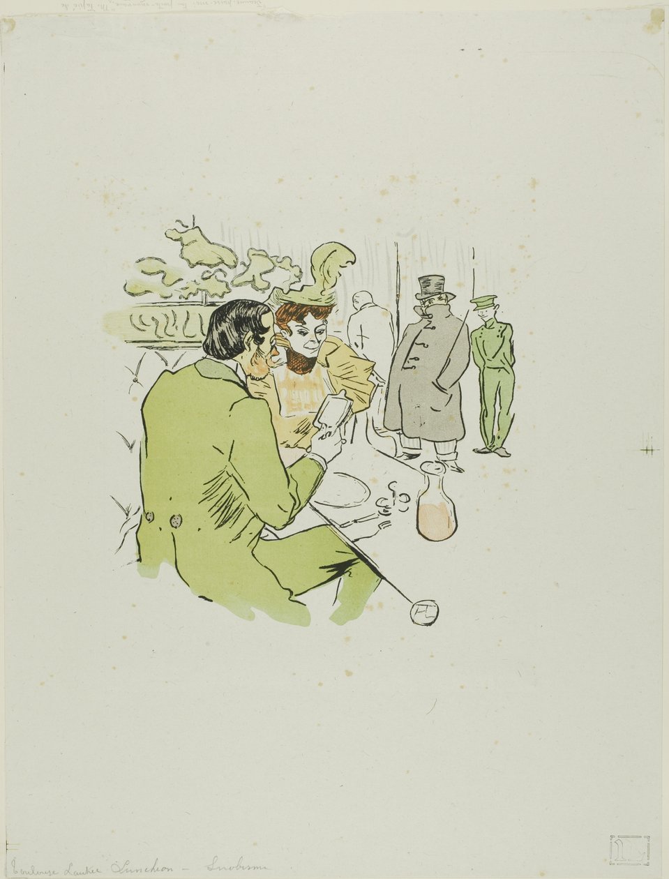 Snobberi af Henri de Toulouse Lautrec