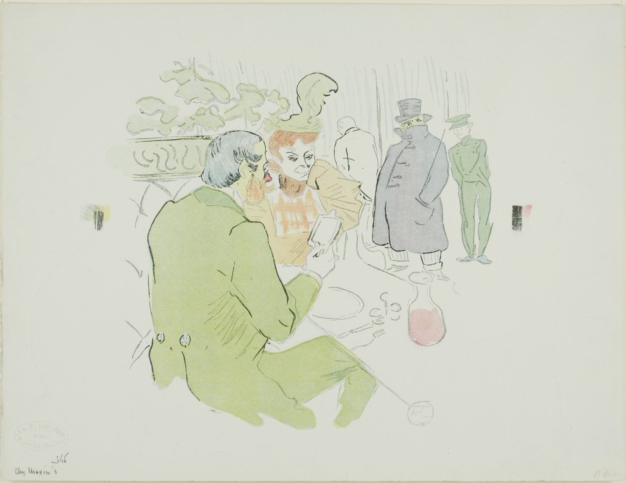 Snobbery af Henri de Toulouse Lautrec