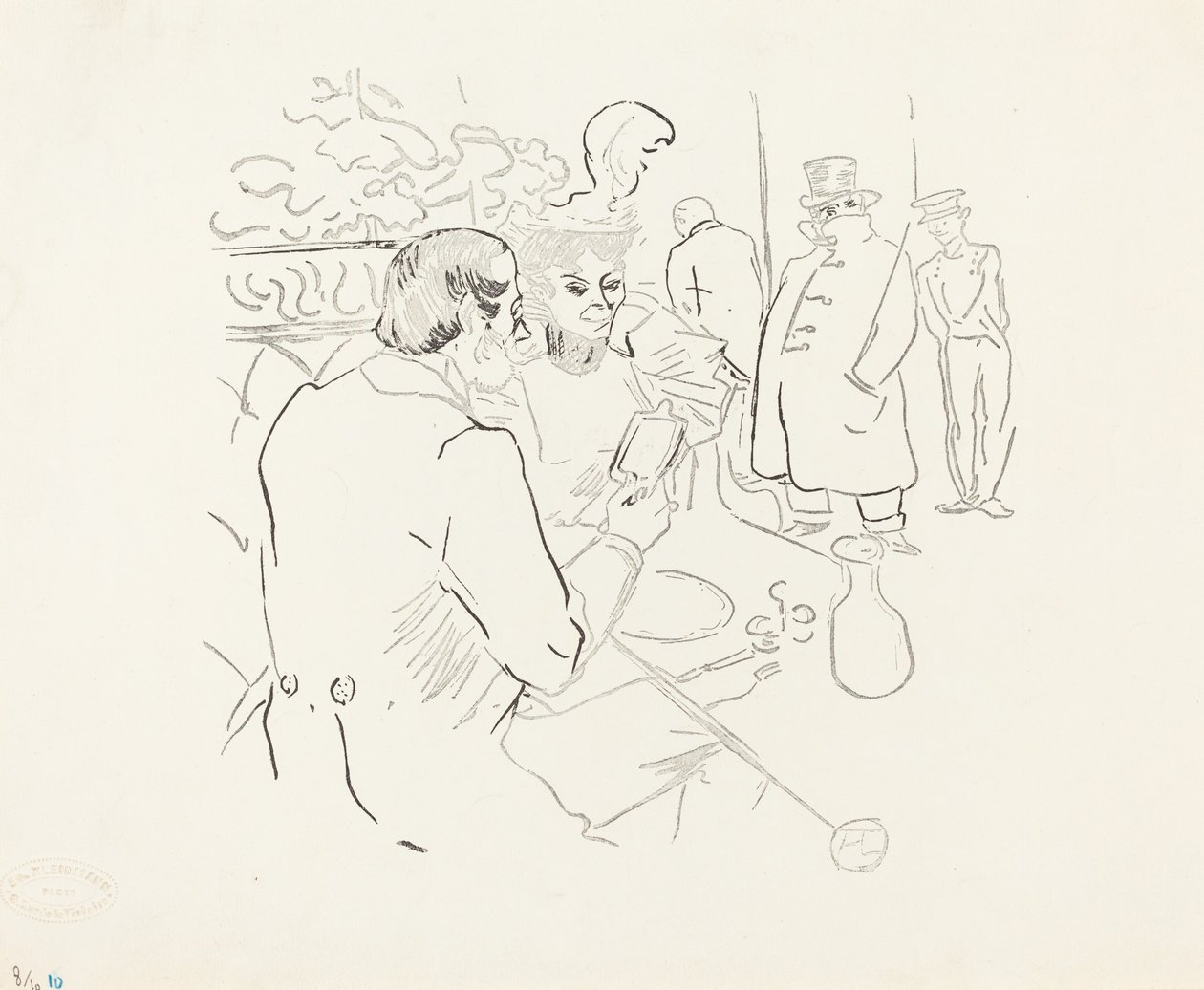 Snobberi af Henri de Toulouse Lautrec