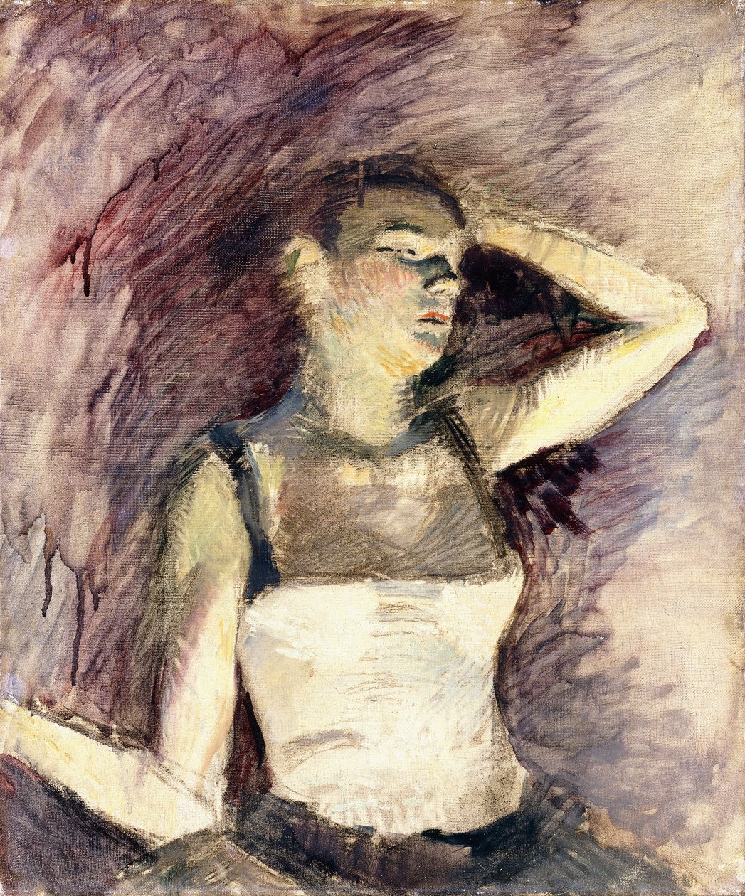 Studie af en danser, 1888 af Henri de Toulouse Lautrec