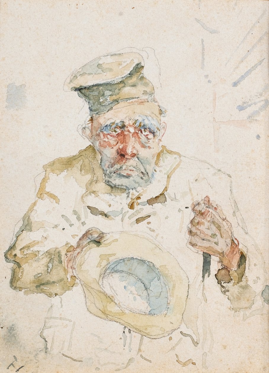Tiggeren fra Albi, ca. 1880 af Henri de Toulouse Lautrec