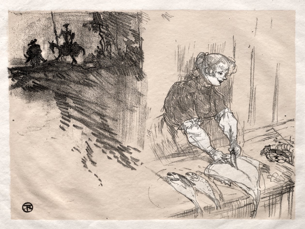 The Brief Joys: Cover af Henri de Toulouse Lautrec