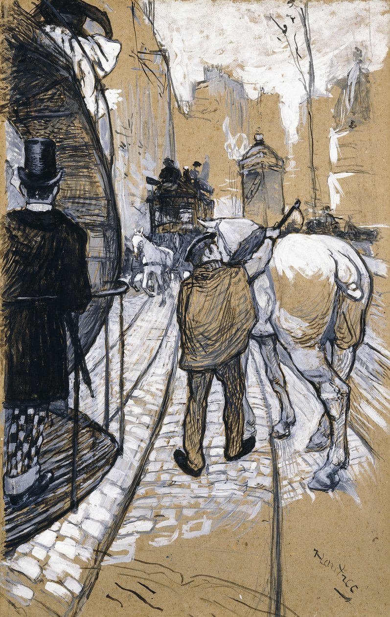 Coach Driver of the Omnibus Company, 1888 af Henri de Toulouse Lautrec