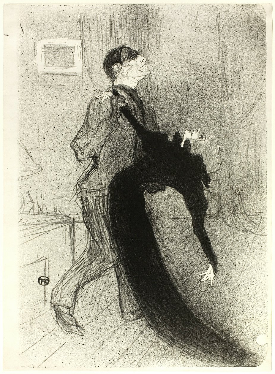 The Fainting Fit af Henri de Toulouse Lautrec