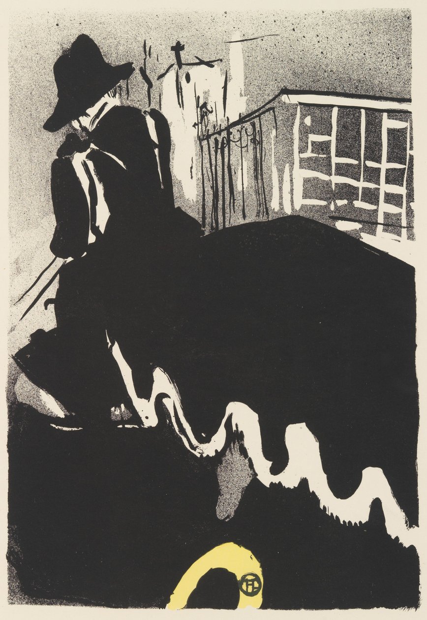 Den sidste udflugt fra de gamle fortællinger, 1893., 1893. af Henri de Toulouse Lautrec