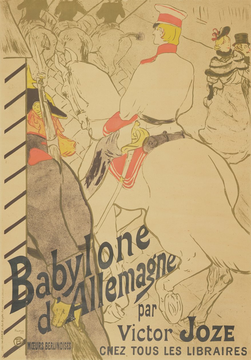 Det tyske Babylon, 1894 af Henri de Toulouse Lautrec