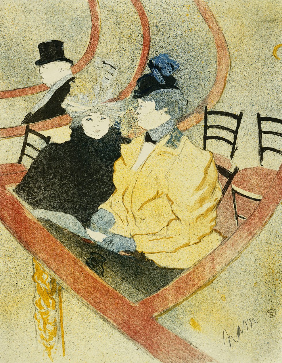 Storlogen; Storlogen, 1896-7 af Henri de Toulouse Lautrec