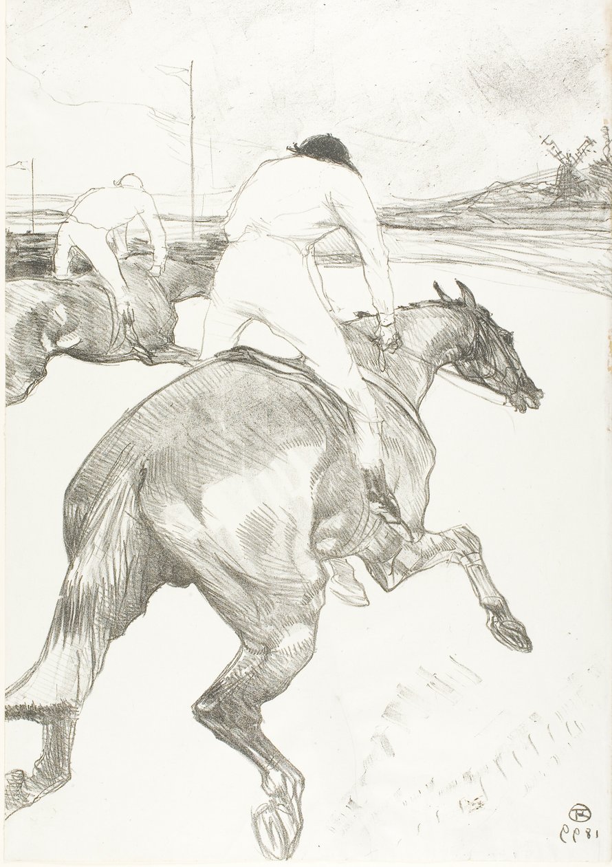Jockeyen af Henri de Toulouse Lautrec