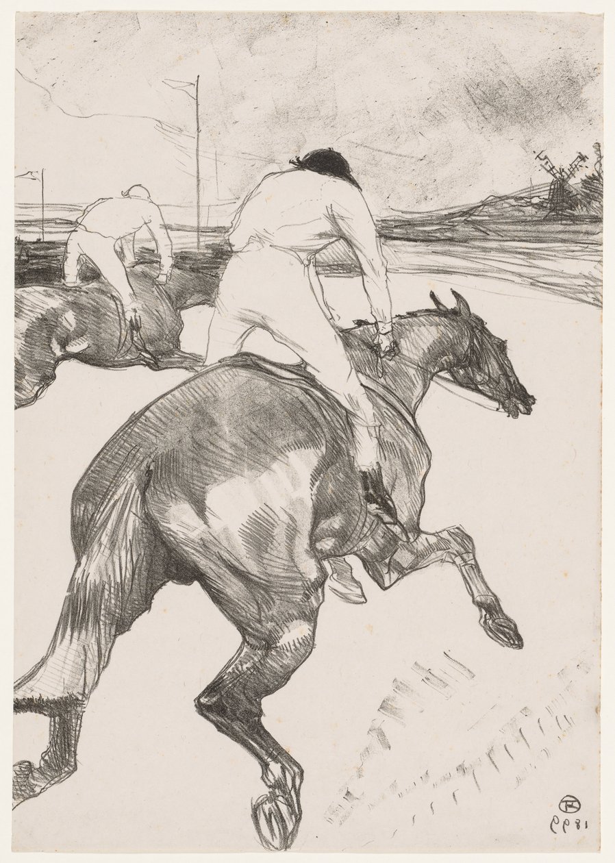Jockeyen af Henri de Toulouse Lautrec
