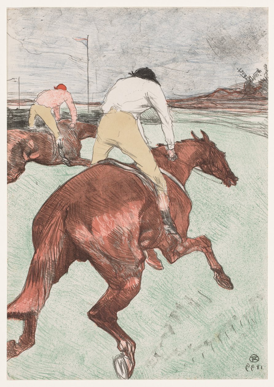 Jockeyen af Henri de Toulouse Lautrec