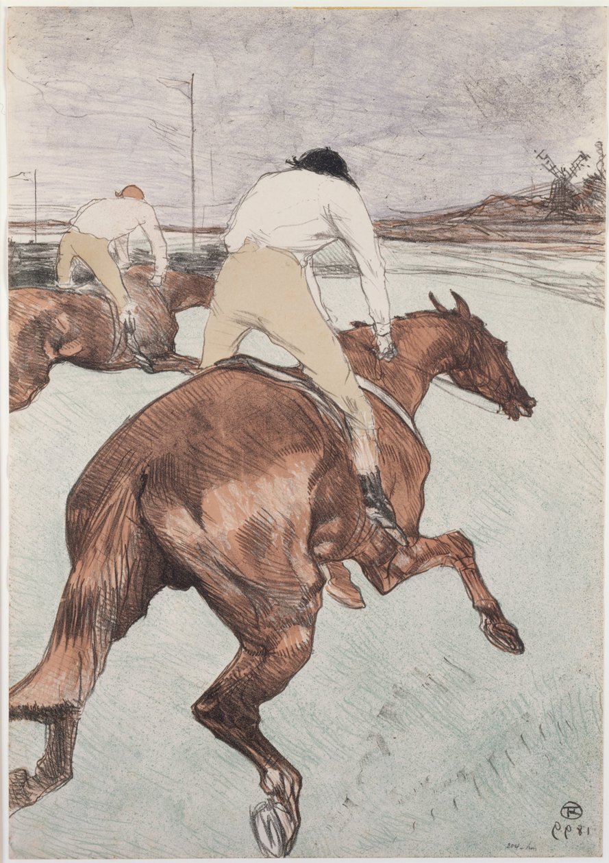 Jockeyen af Henri de Toulouse Lautrec