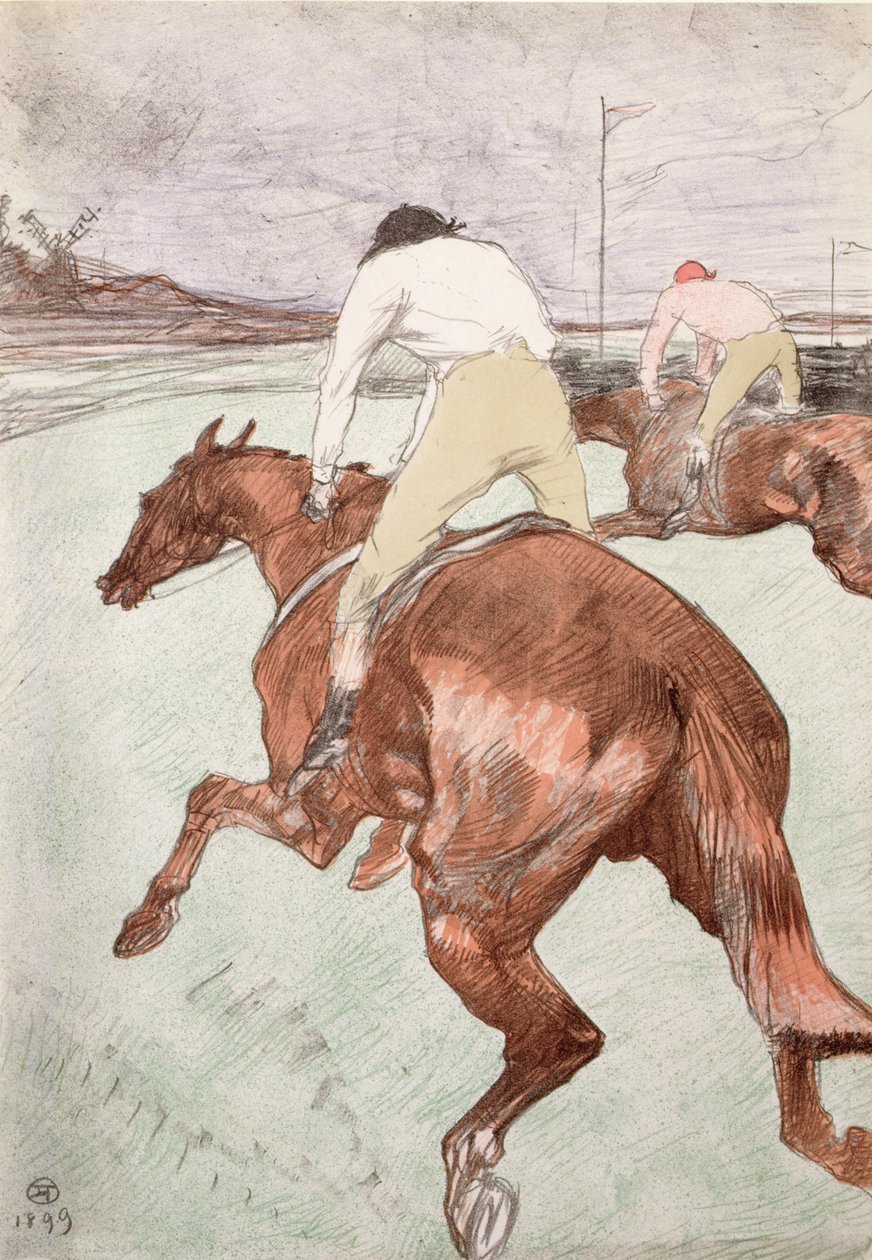 Jockeyen af Henri de Toulouse Lautrec