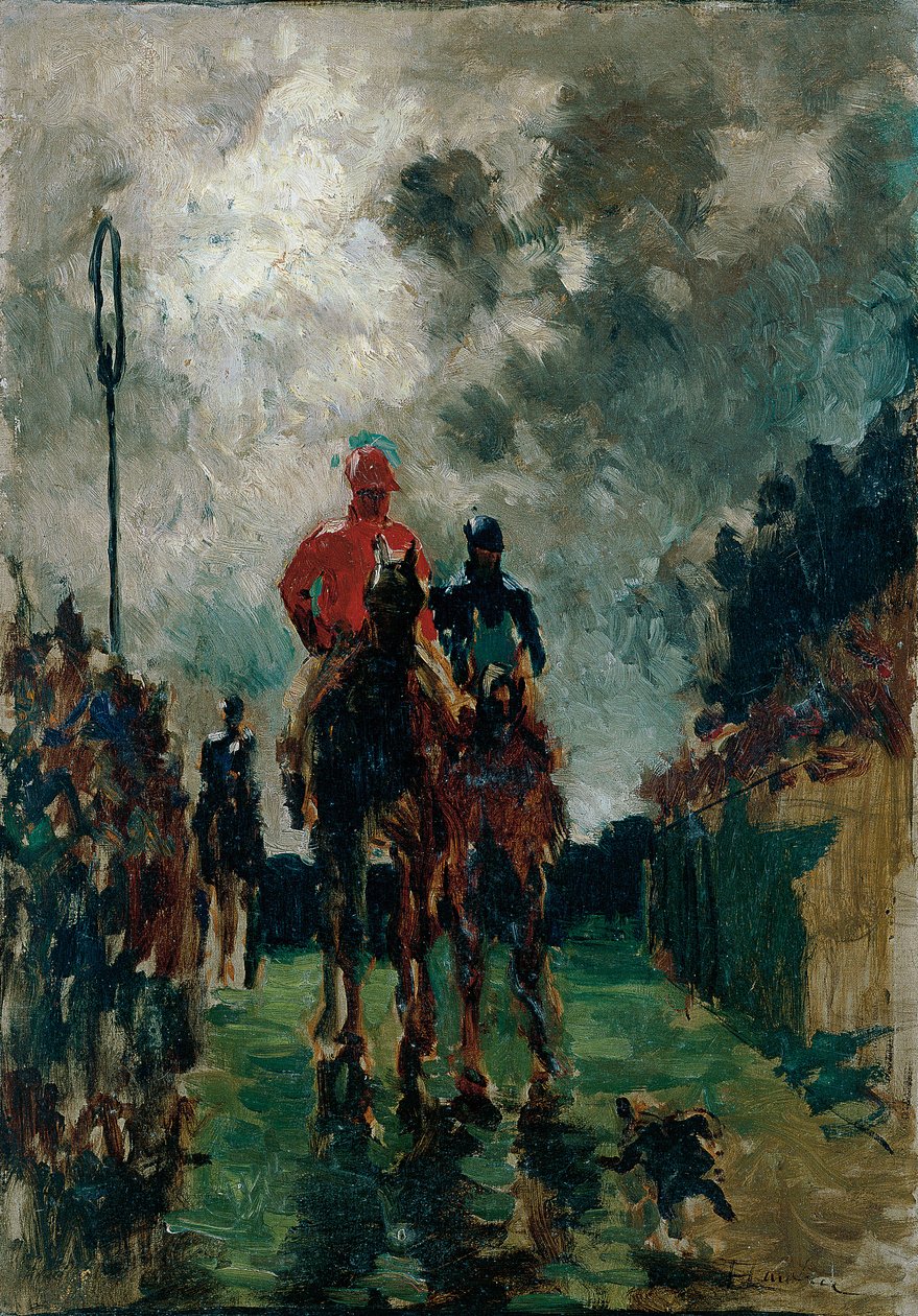 Jockeyerne af Henri de Toulouse Lautrec