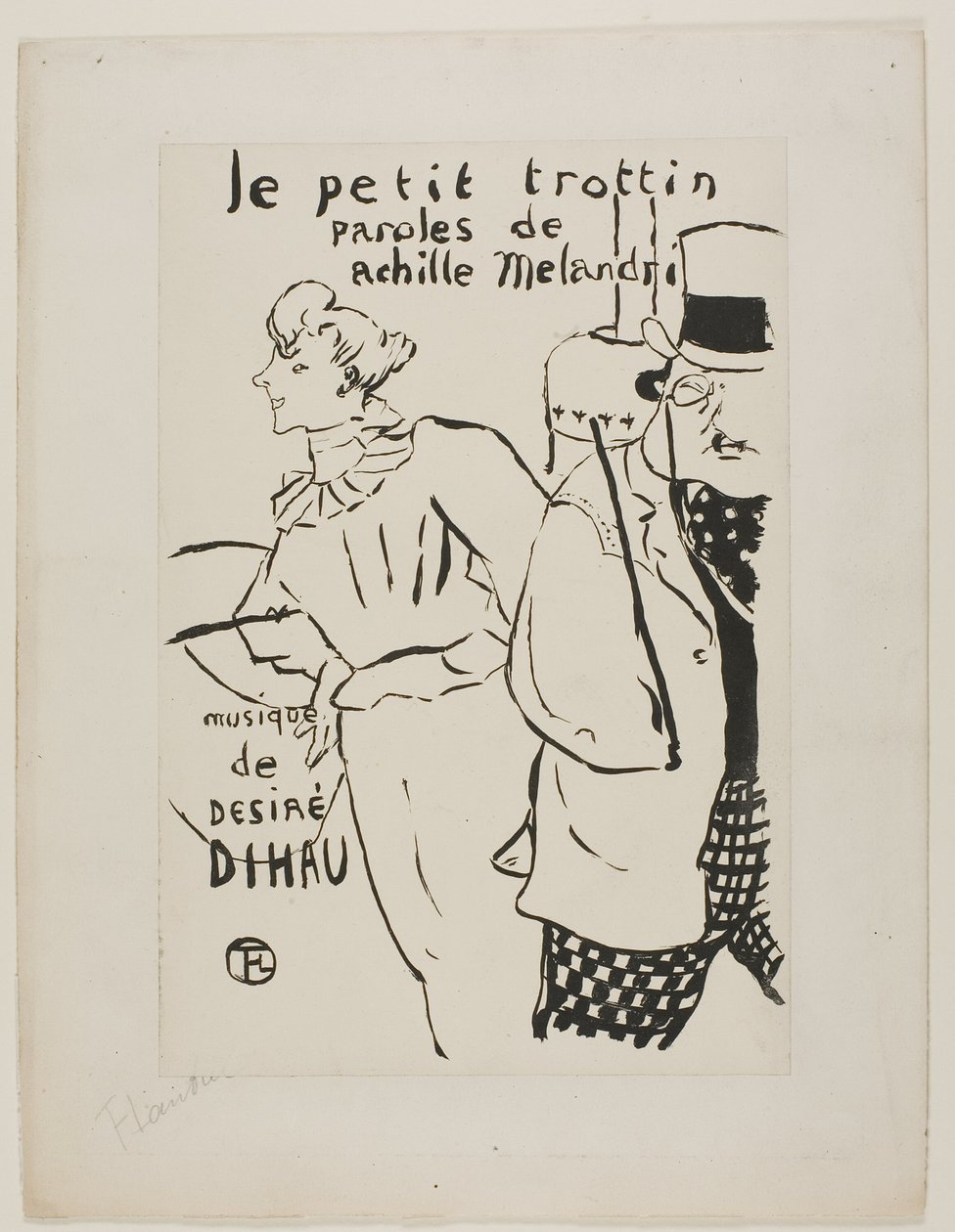 Den lille ærindepige af Henri de Toulouse Lautrec