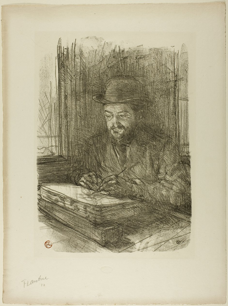 Gravørmesteren, Adolphe Albert af Henri de Toulouse Lautrec