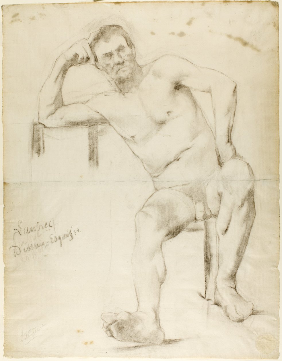 Model Nizzavena, ca. 1882-83 af Henri de Toulouse Lautrec