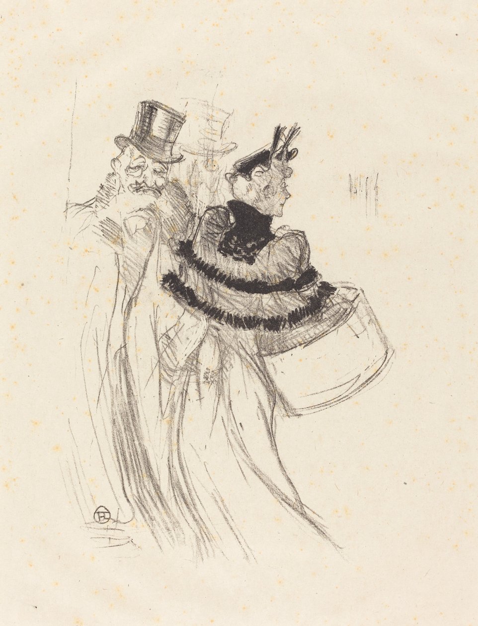 De gamle herrer De gamle herrer, 1894. af Henri de Toulouse Lautrec