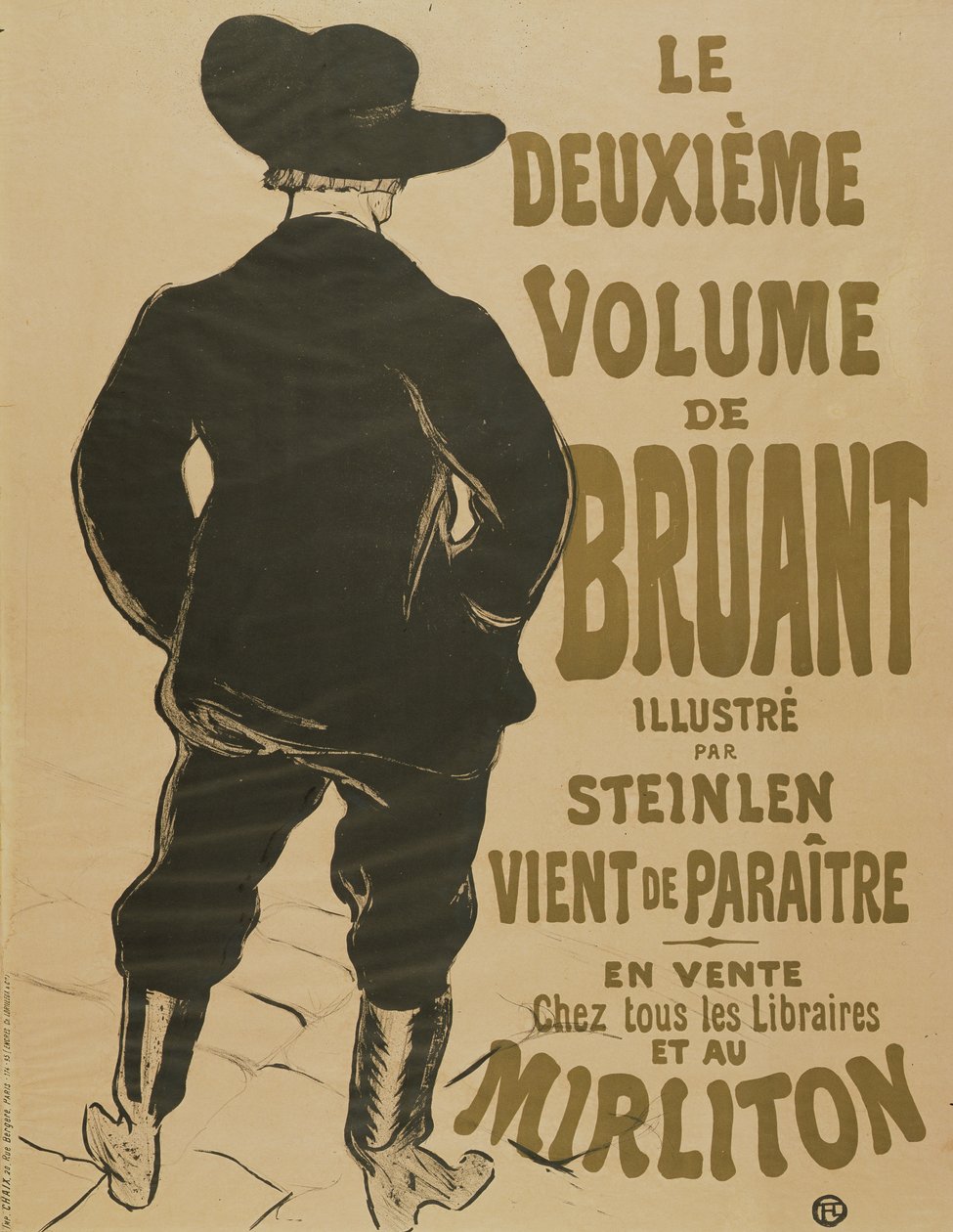 Andet bind af Bruant, 1893 af Henri de Toulouse Lautrec