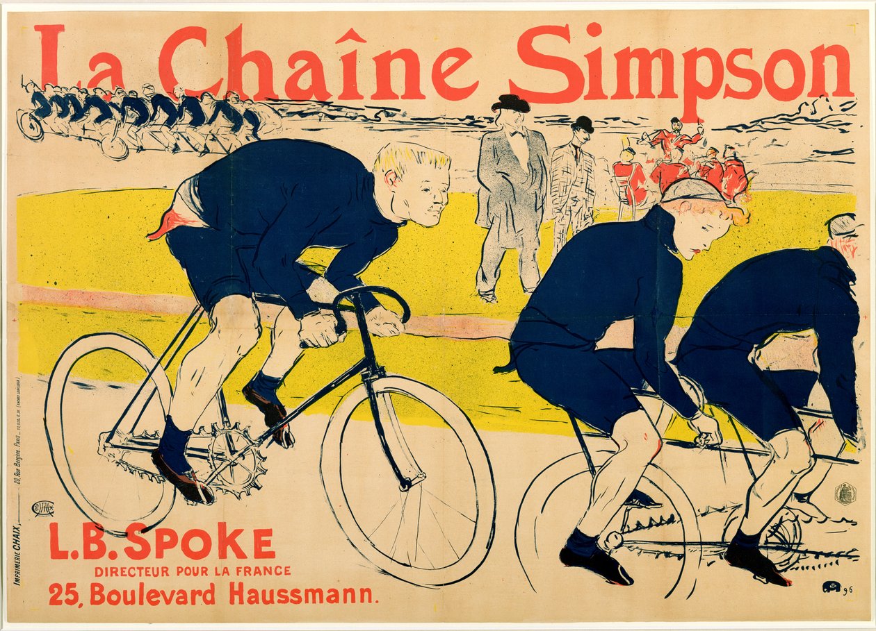 Simpson-kæden, 1896 af Henri de Toulouse Lautrec
