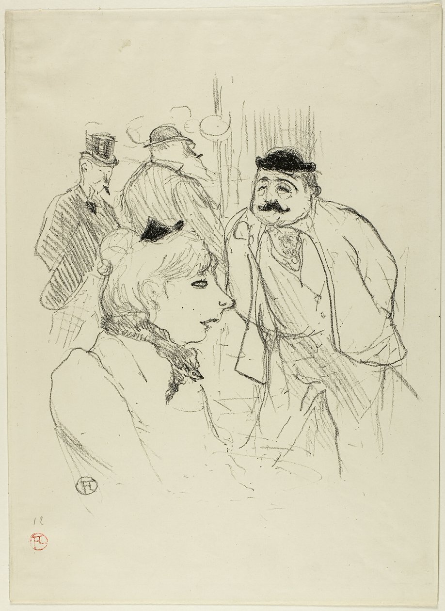 Stilken - Moulin Rouge af Henri de Toulouse Lautrec