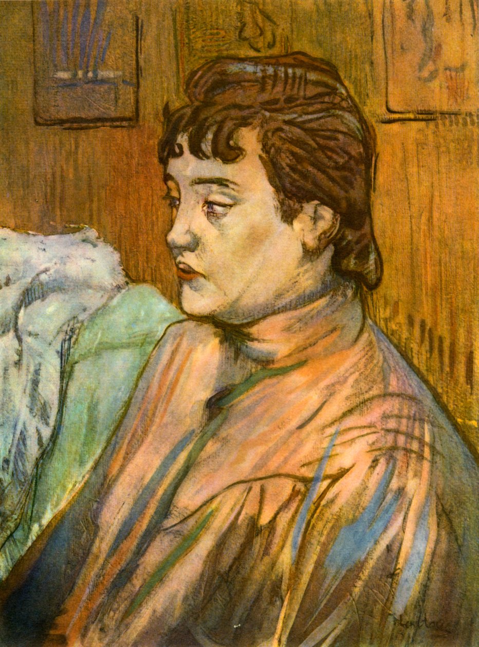 The Streetwalker, 1892-1894, 1937. af Henri de Toulouse Lautrec