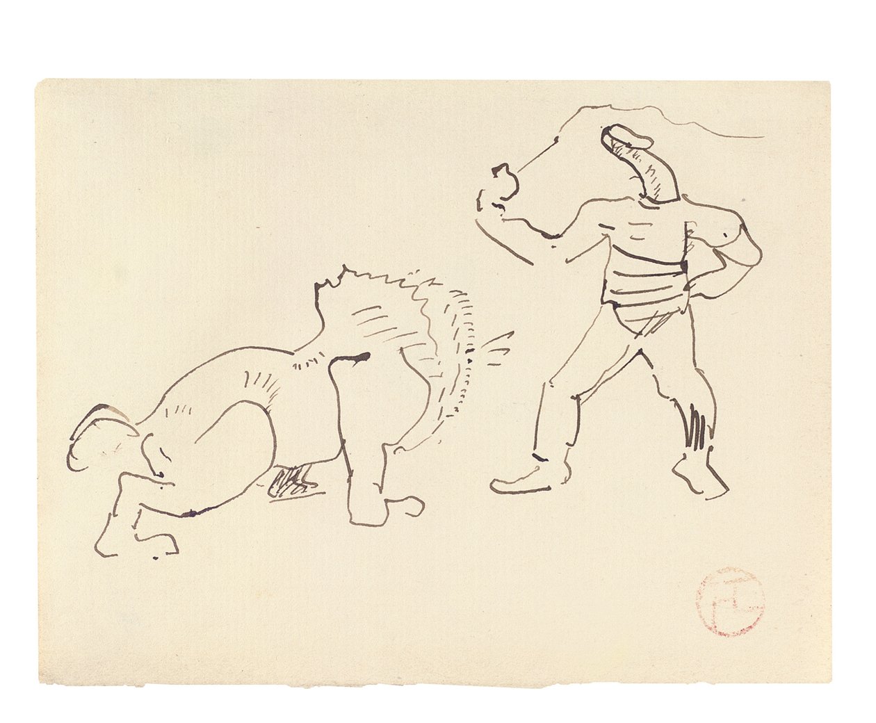 Tæmmeren, ca. 1888 af Henri de Toulouse Lautrec