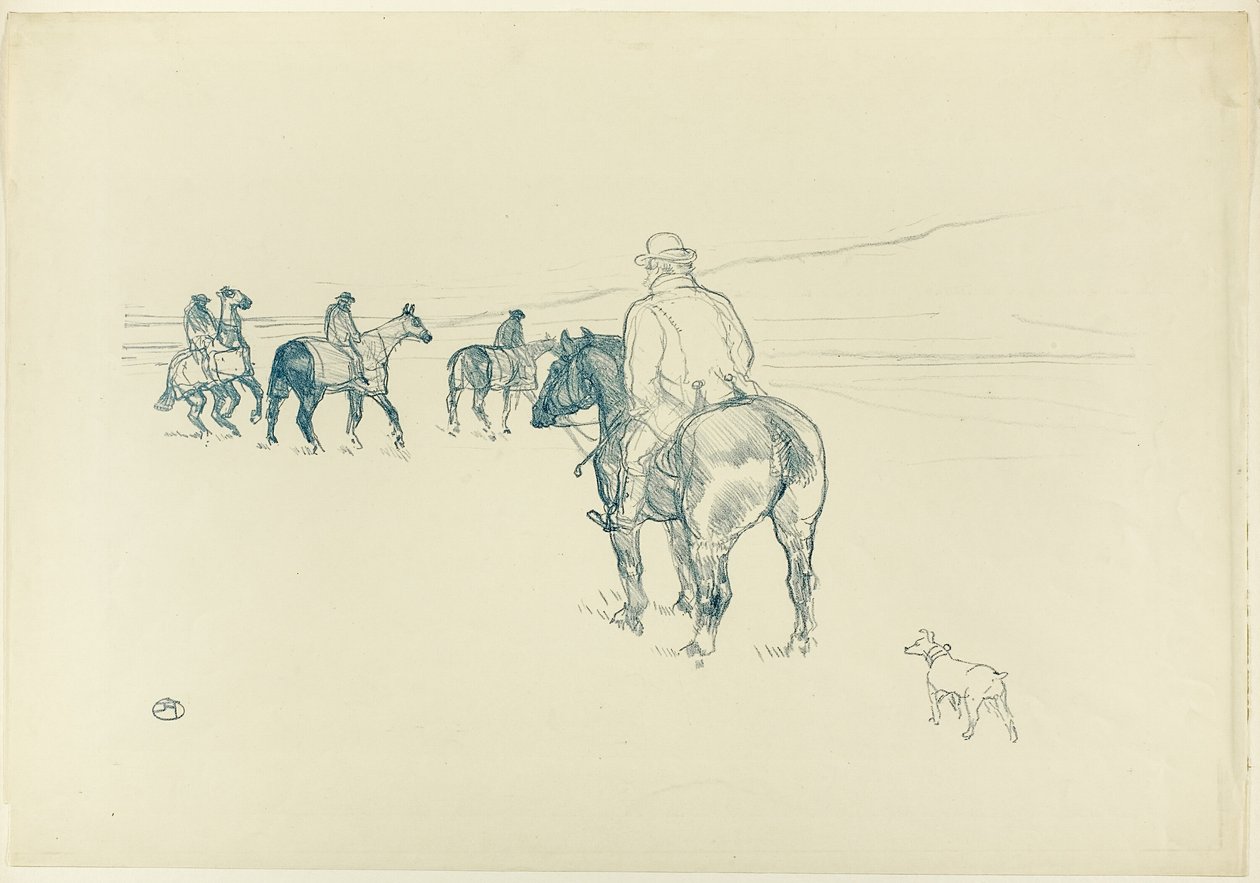Træneren af Henri de Toulouse Lautrec