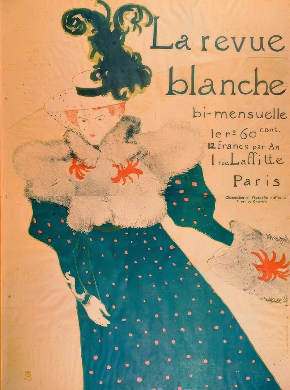 Toulouse-Lautrec / La Revue Blanche / 1895 af Henri de Toulouse Lautrec