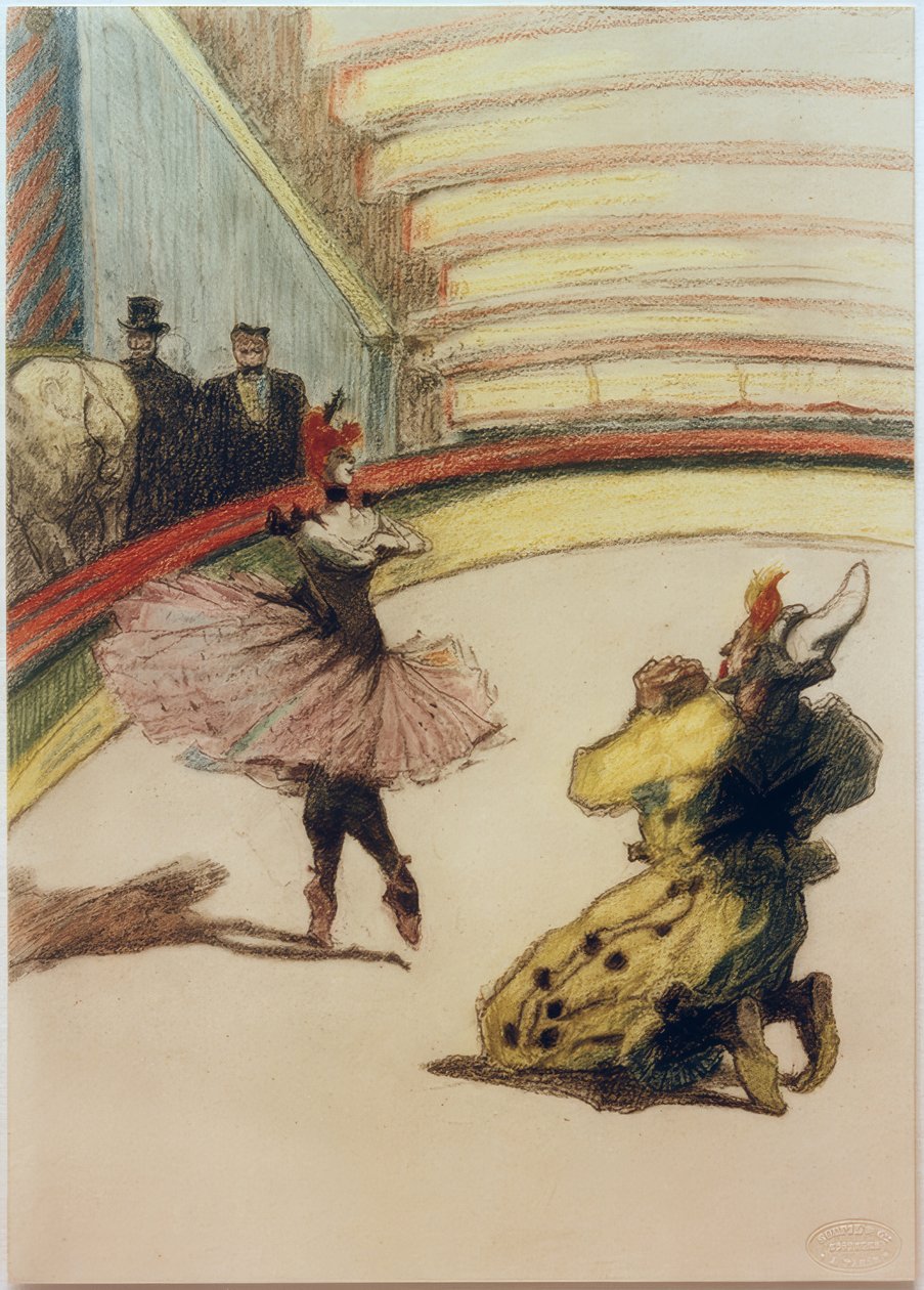 Tæppe arbejde af Henri de Toulouse Lautrec