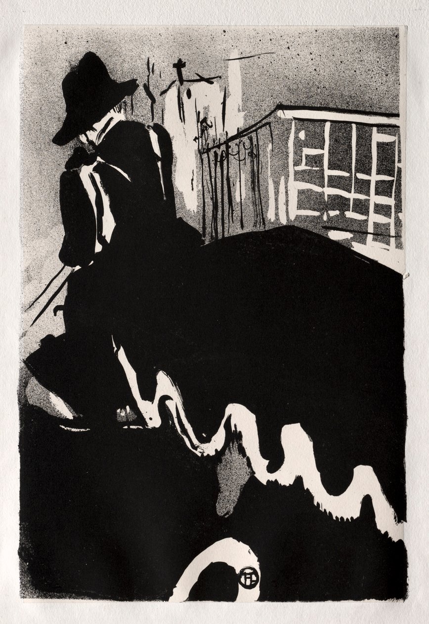 Ultimate Ballade, 1893. af Henri de Toulouse Lautrec
