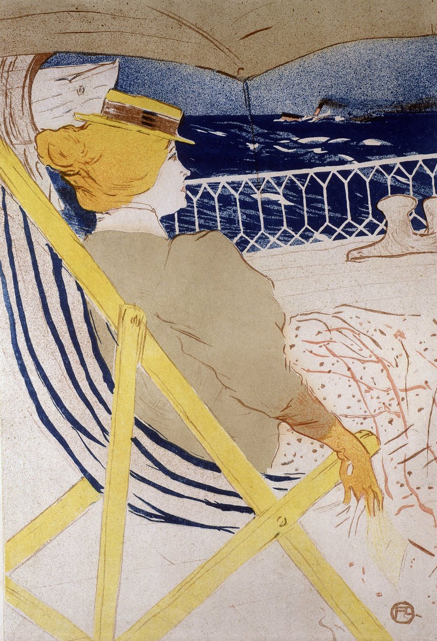 Uden titel. (litografi) af Henri de Toulouse-Lautrec