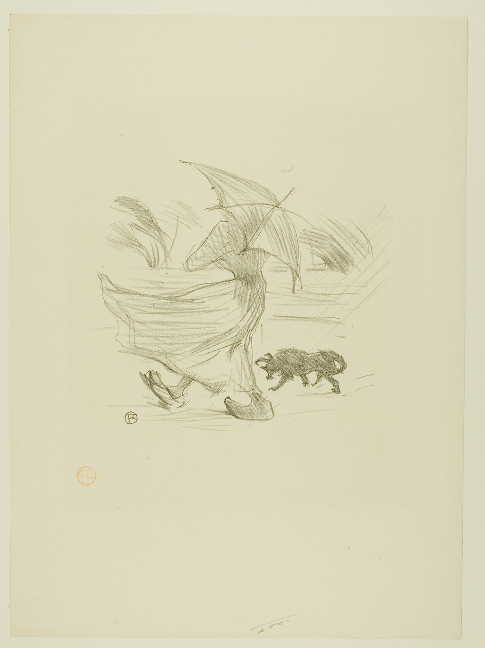 Hvad Regnen siger af Henri de Toulouse Lautrec