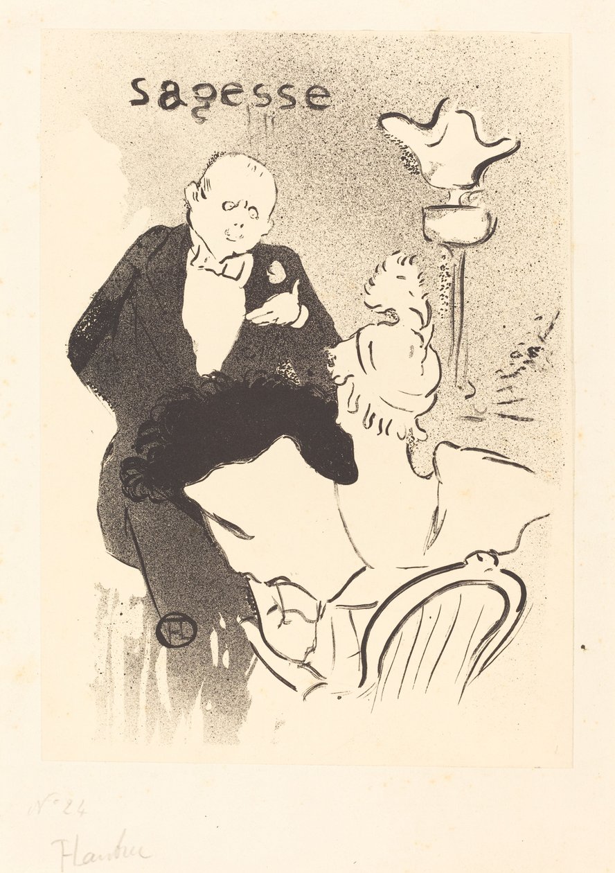 Visdom af Henri de Toulouse Lautrec