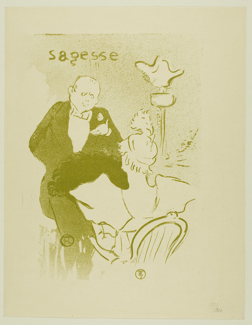Visdom af Henri de Toulouse Lautrec