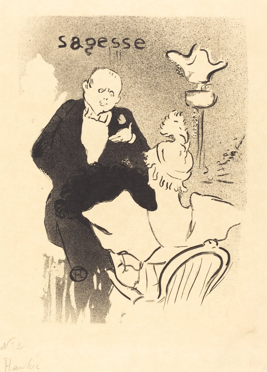 Visdom Visdom, 1893. af Henri de Toulouse Lautrec