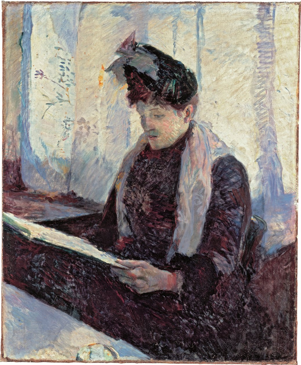 Kvinde i cafe af Henri de Toulouse Lautrec